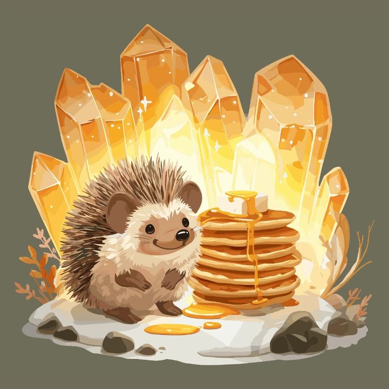 Hérisson & Cristaux Pancake