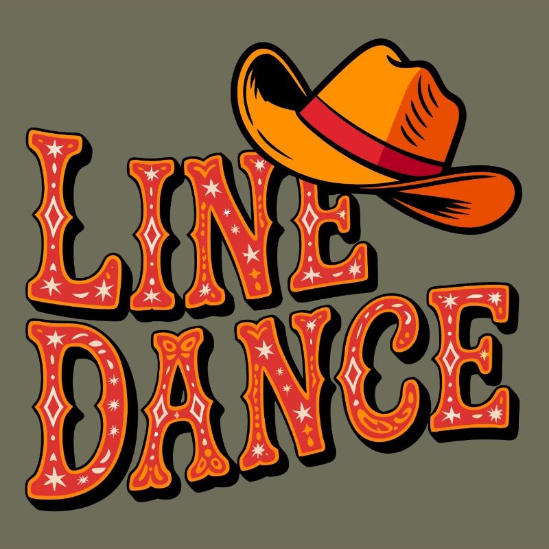 Line Dance Western Cowboy
