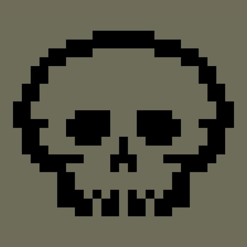 Crâne de pixel