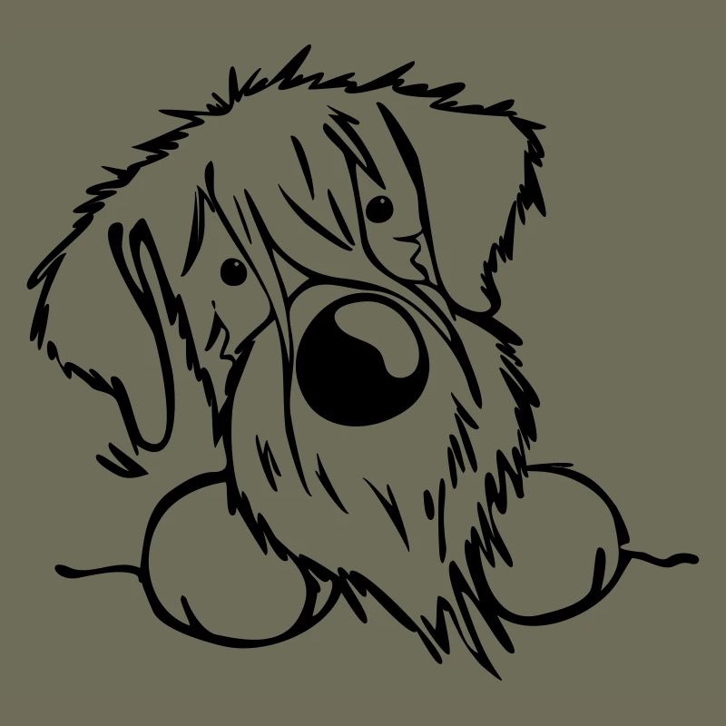 Neugieriger Schnauzer