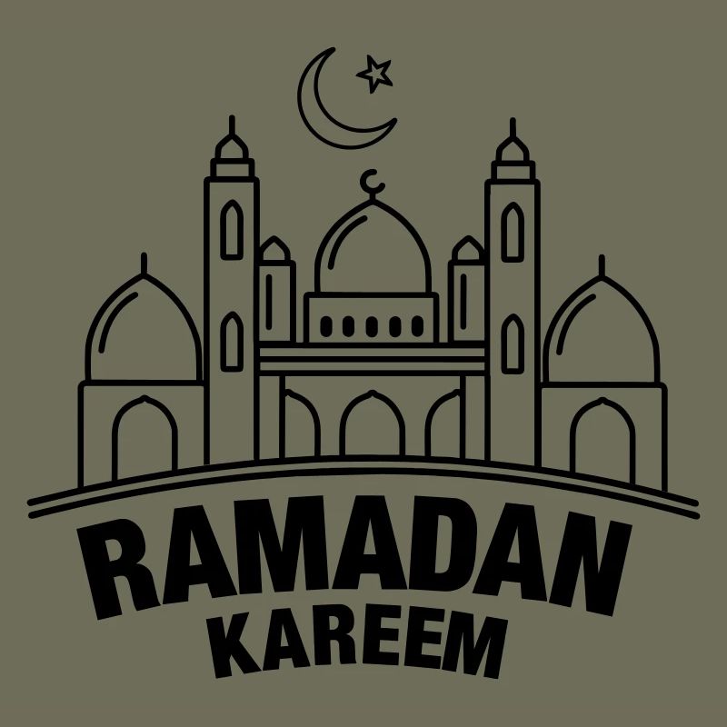 Ramadan Kareem mosque