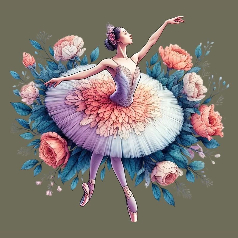 Ballet dancer with tutu