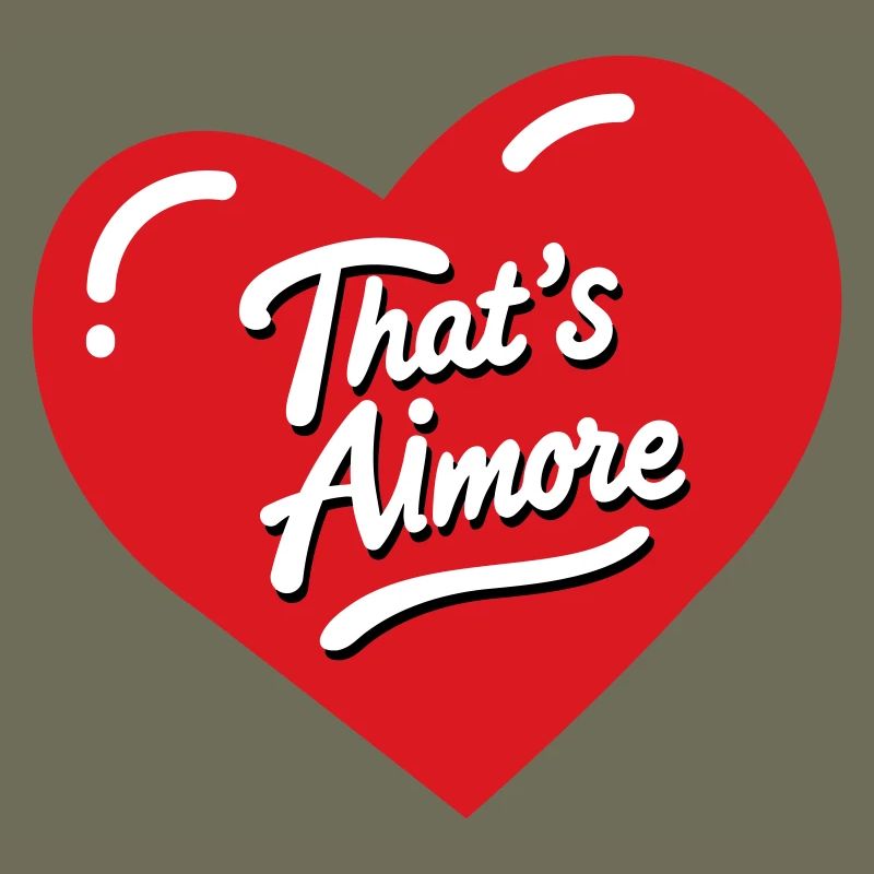 C’est le jeu de mots « AiMore » avec elle