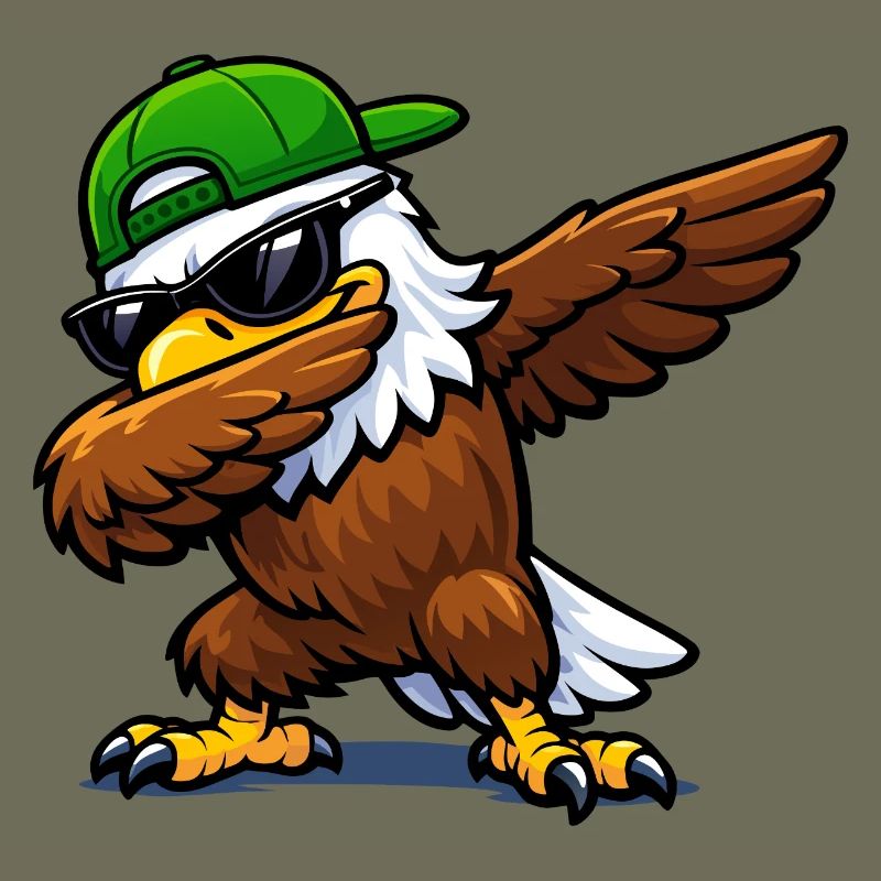 Dabbing Eagle