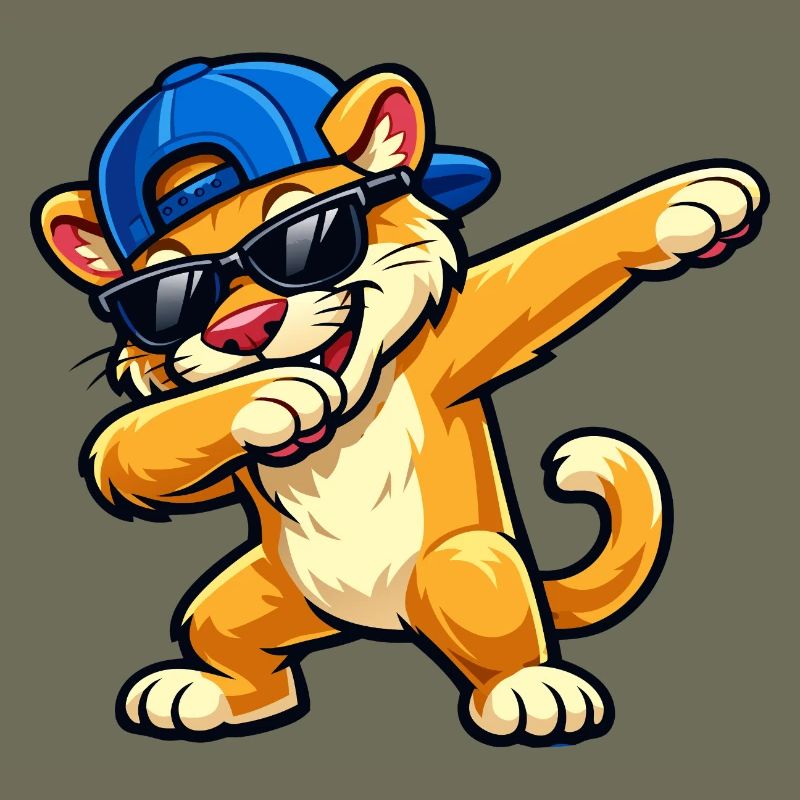 Dabbing Cougar