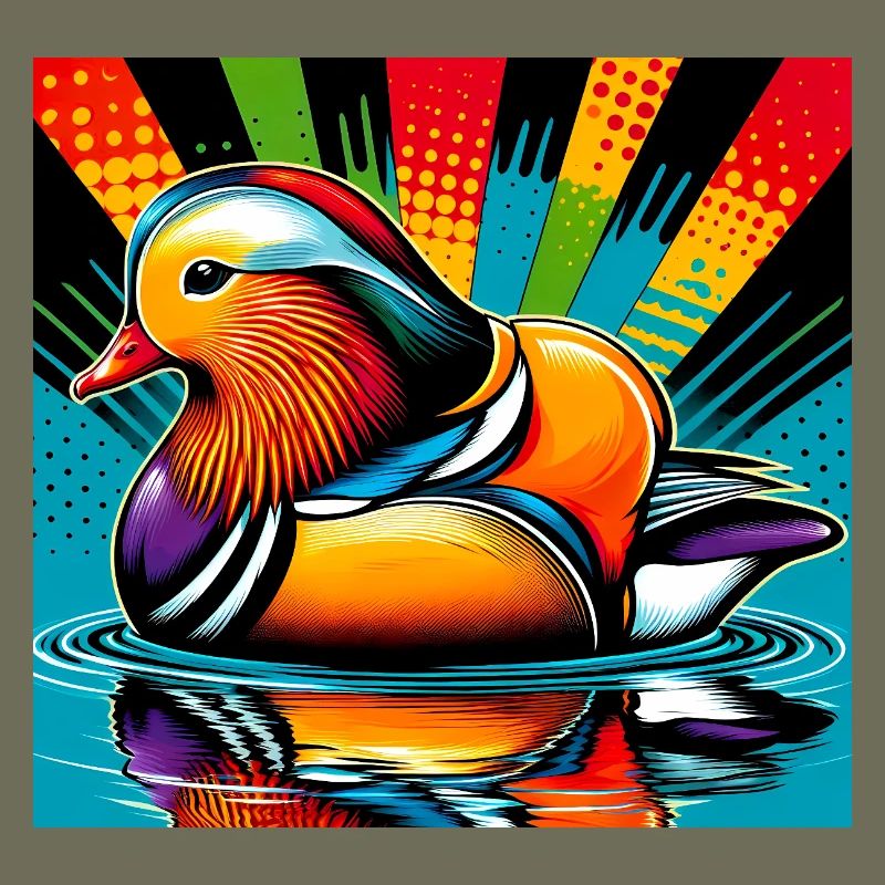 Mandarin duck