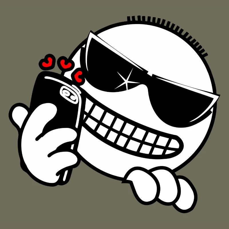 Hacker with phone
