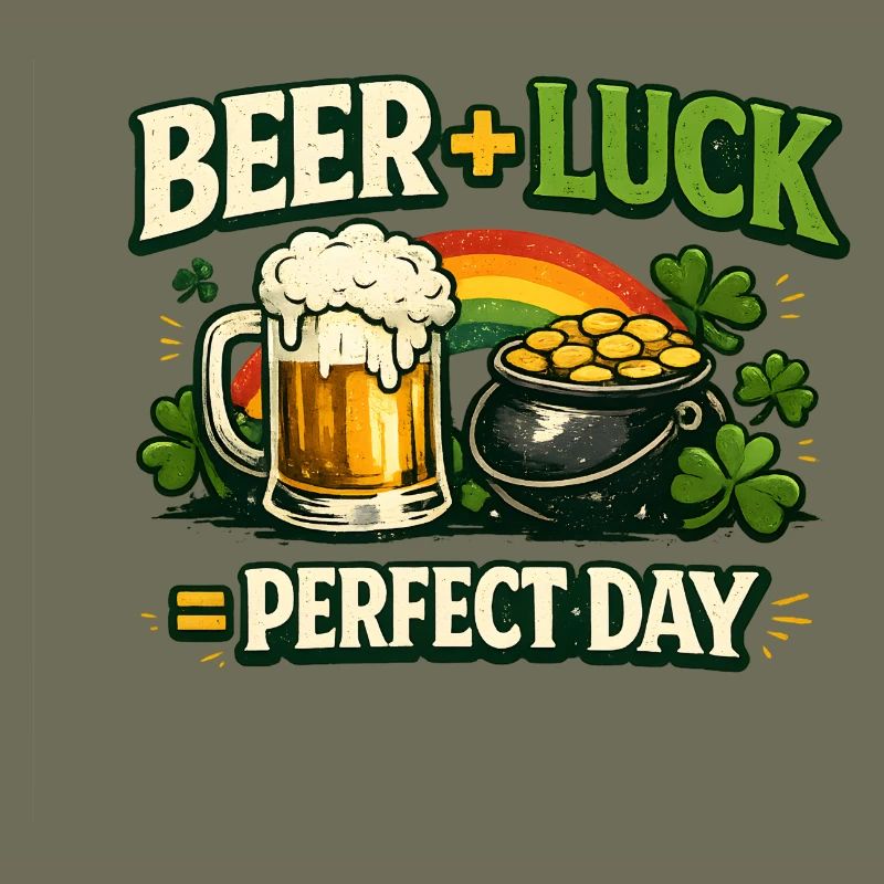 Journée parfaite de la chance de la bière
