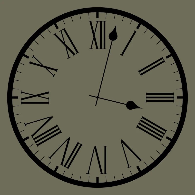 clock Uhr analog