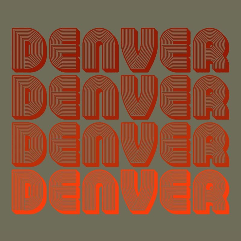 Denver Retro Block Font