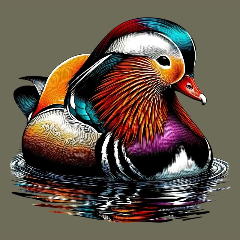 Mandarin duck