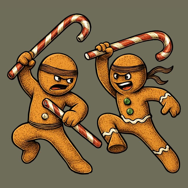 Weihnachts-Lebkuchenmänner