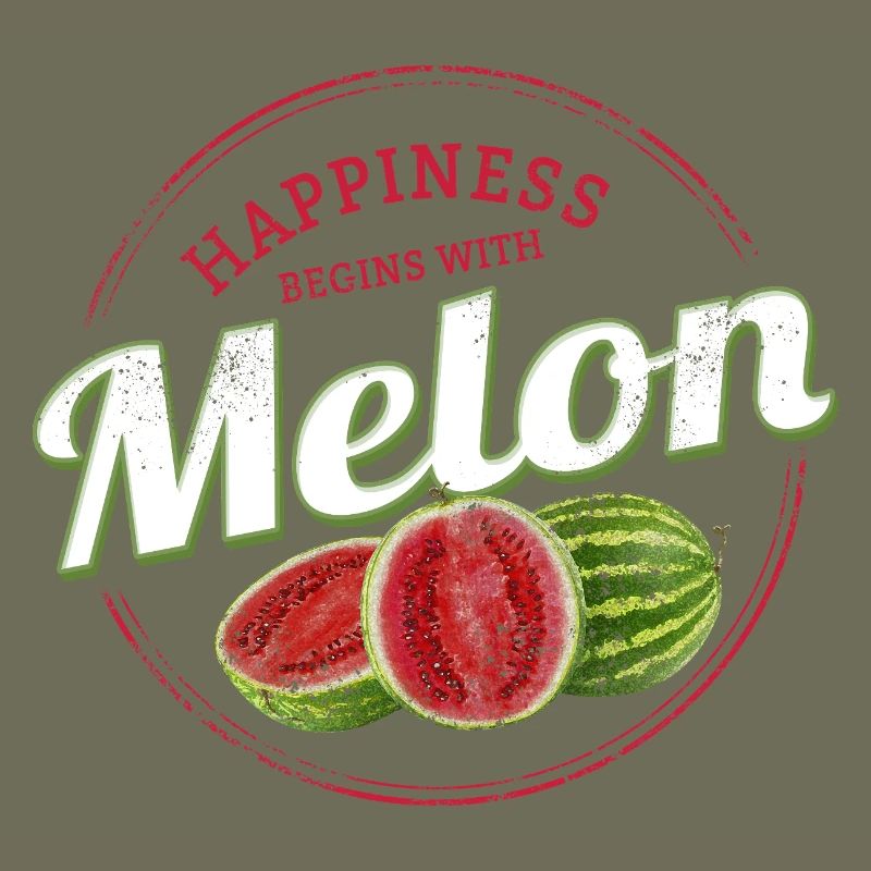 Snack de pastèque Vintage Fruit Retro Melon
