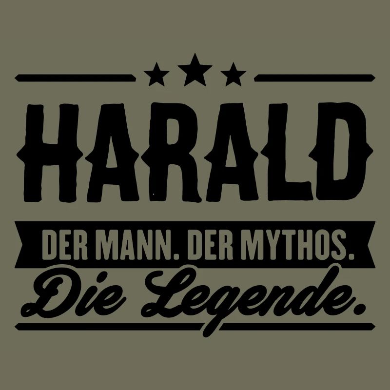 Mann Mythos Legende Harald