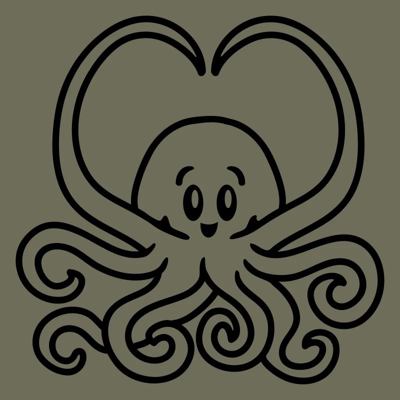 Squid heart - line