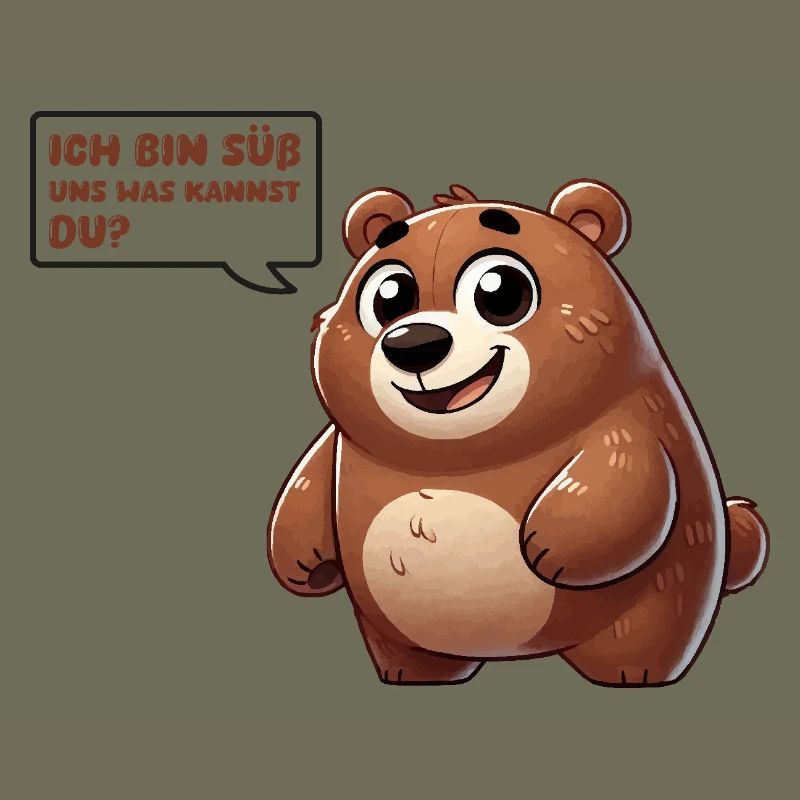 Bear Comic Cute