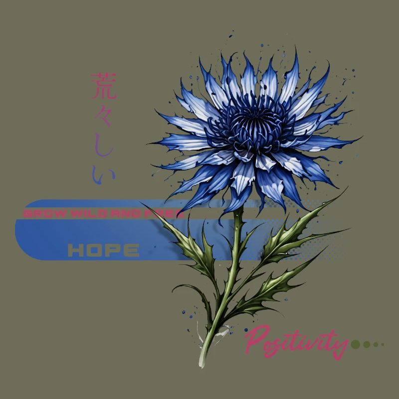Blue Bloom Hope