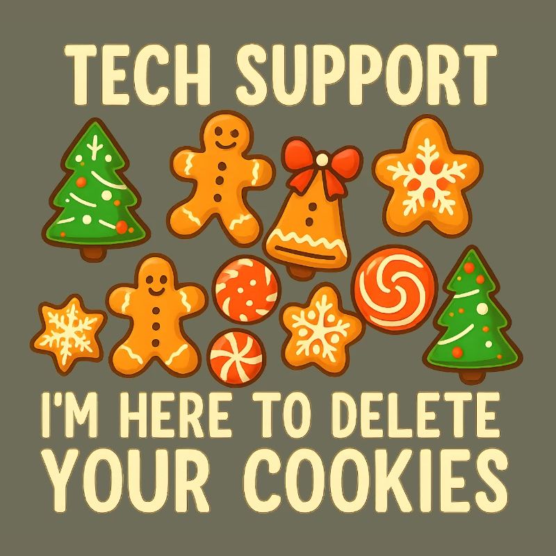 Technischer Support Cookie Weihnachten Meme