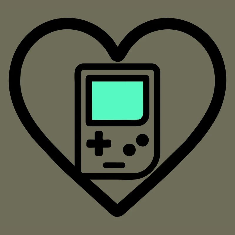 Retro Heart – Retro-Handheld-Konsole