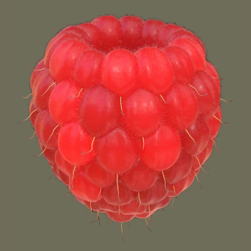 Himbeer Cluster Muster