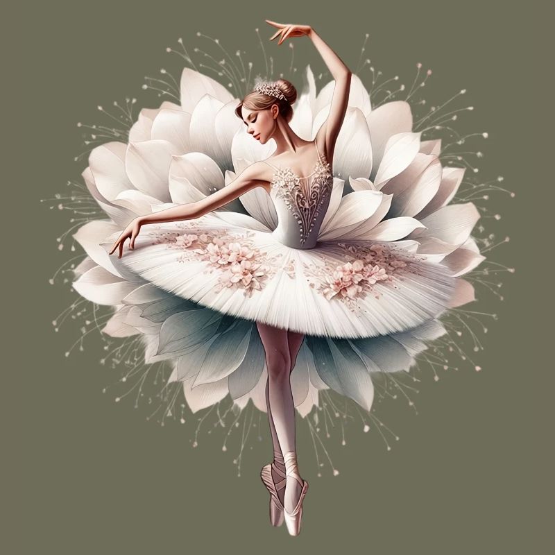 Danseuse de ballet avec tutu