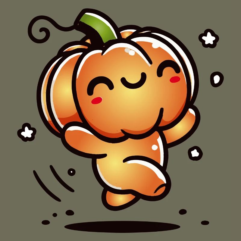 Dancing pumpkin - cute Halloween fun