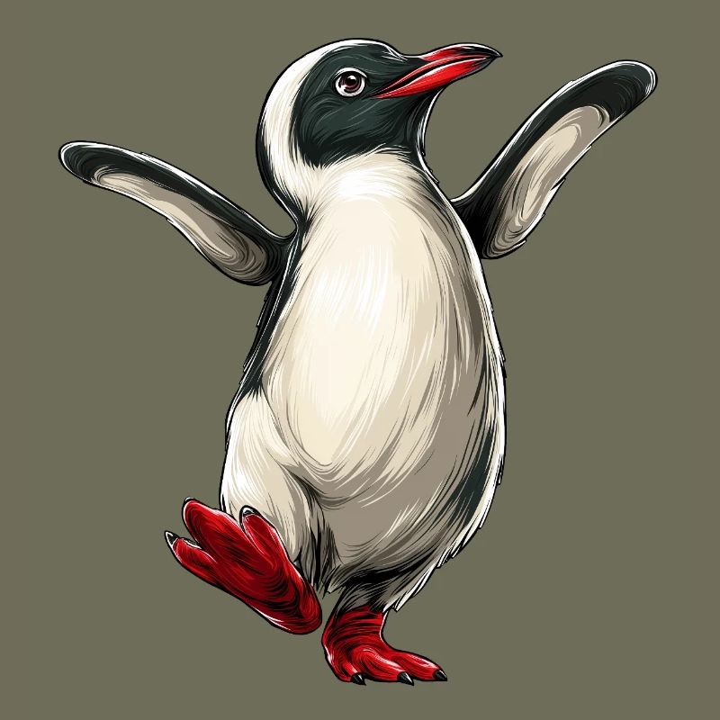 fröhlicher Pinguin :)