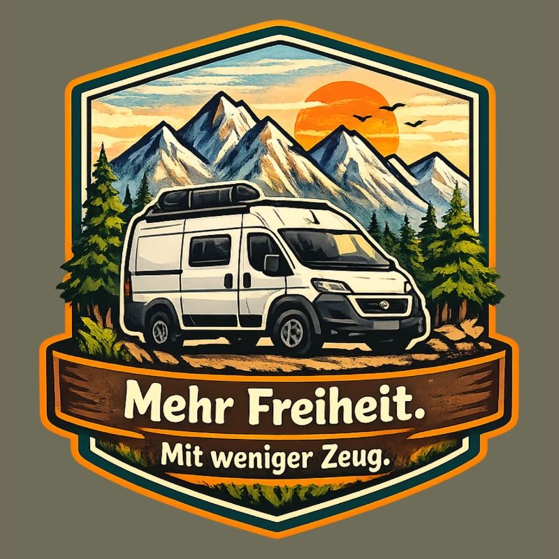 Camping—Plus de liberté—avec moins de choses—camper