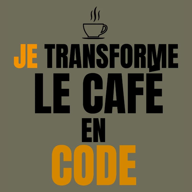 Je transforme le code en café