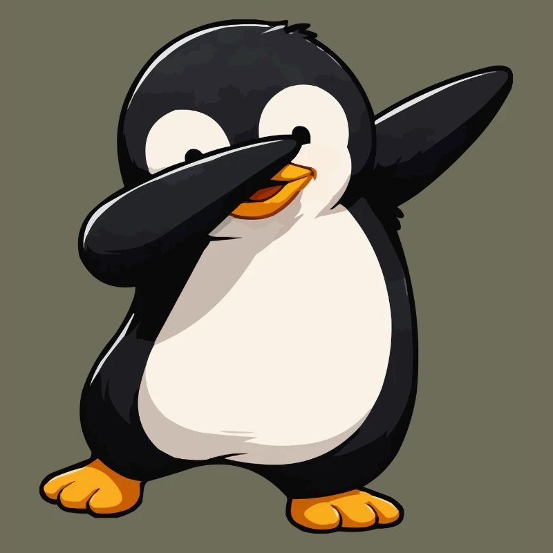 Dab Penguin Comic