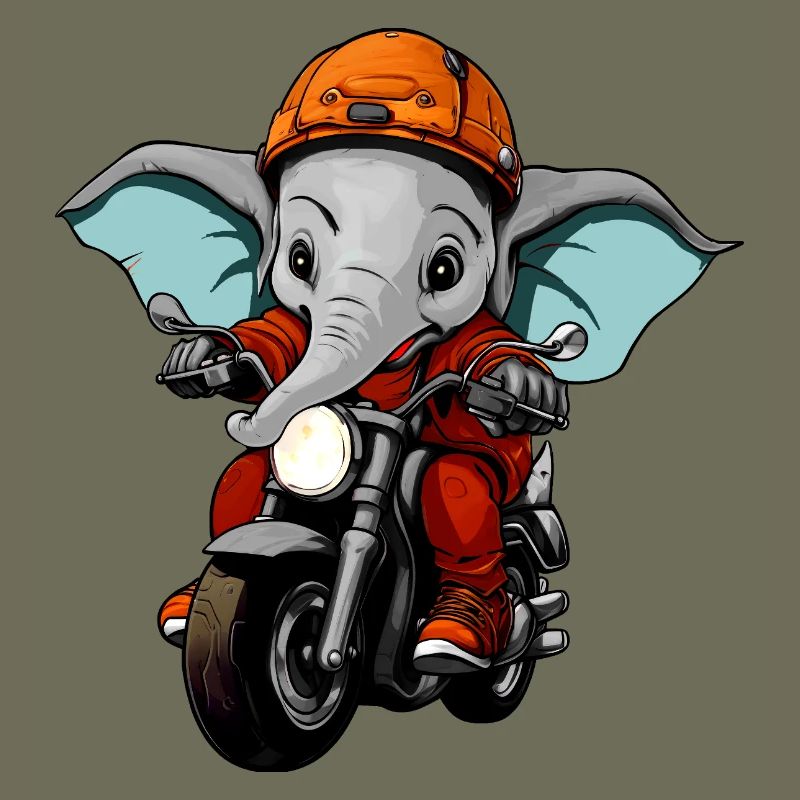 Motorcycle Elephants