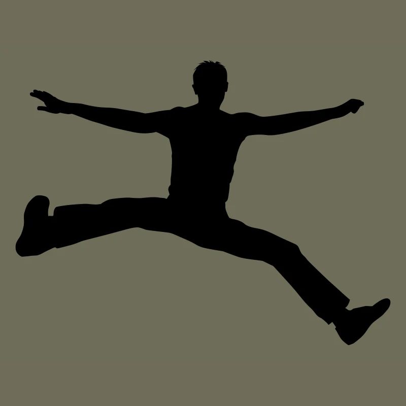 man jump