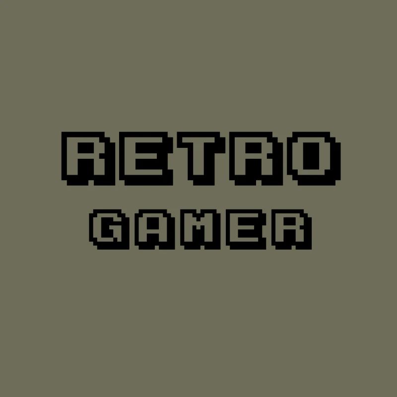 Arcade Retrogamer schwarz