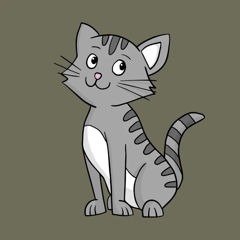 Chat gris