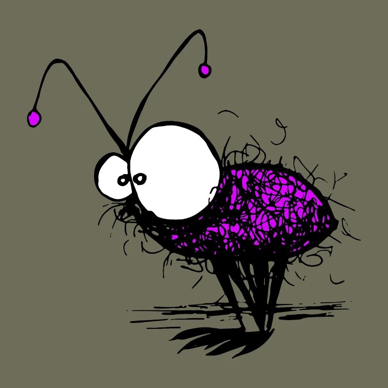 Illustration drôle de Mayfly