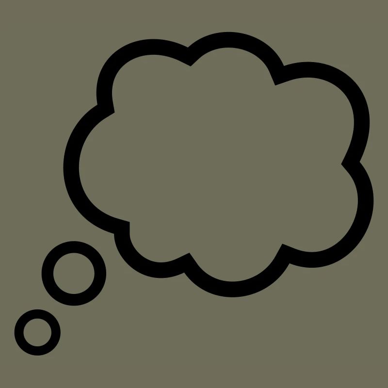Thinking Bubble Comic Pensée Bulle Bulle Pensées