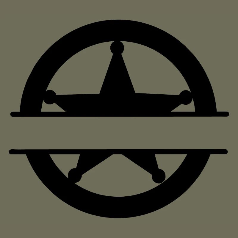 Marshall star in circle