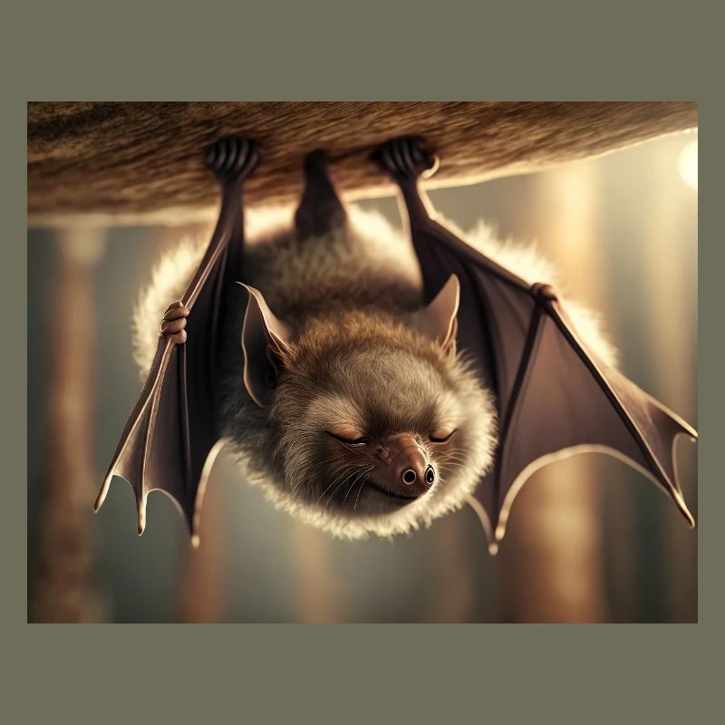 Cute animals chilling – bat