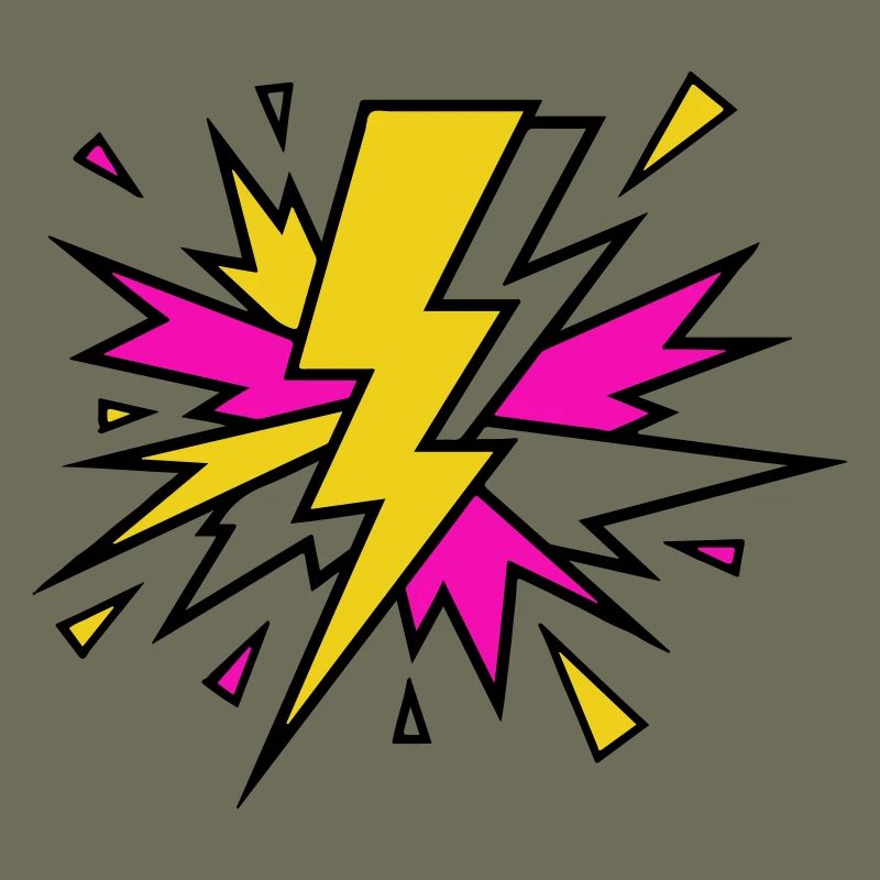 Yellow Beam Neon Explosion
