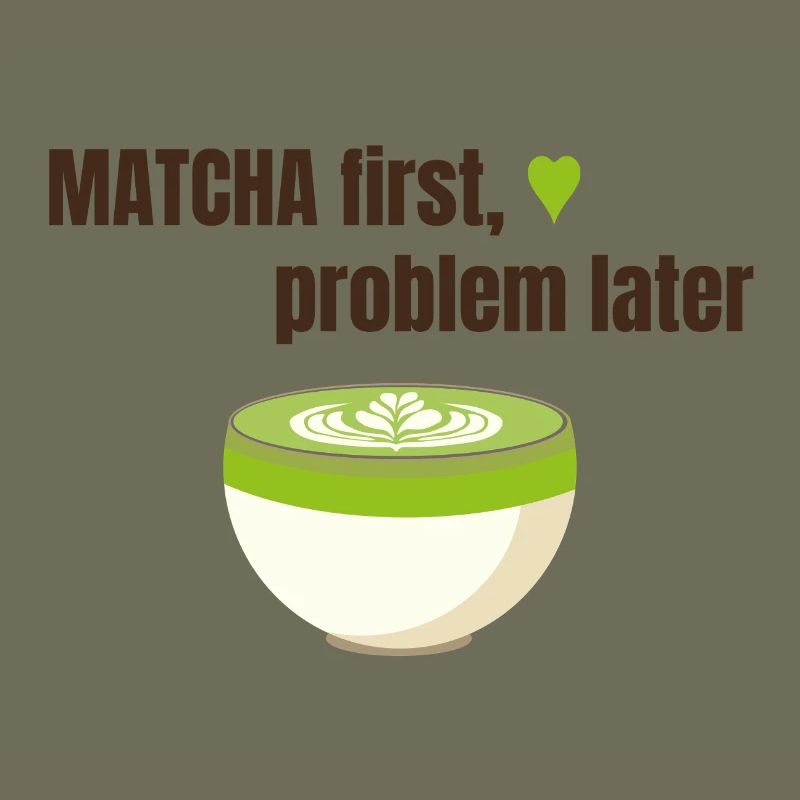 Matcha first, problem later