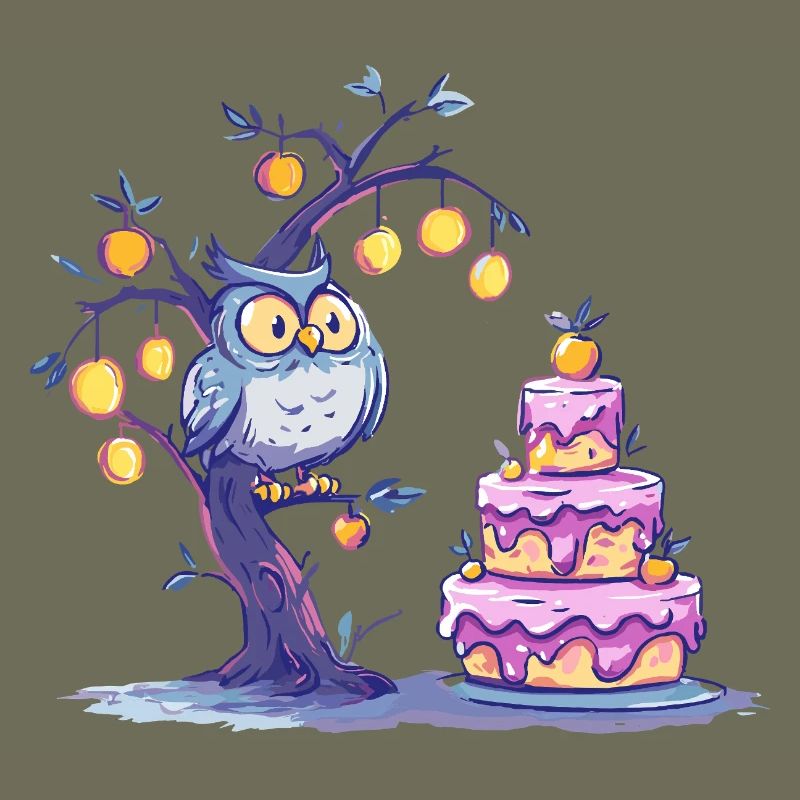 Night Owl Tree Cake