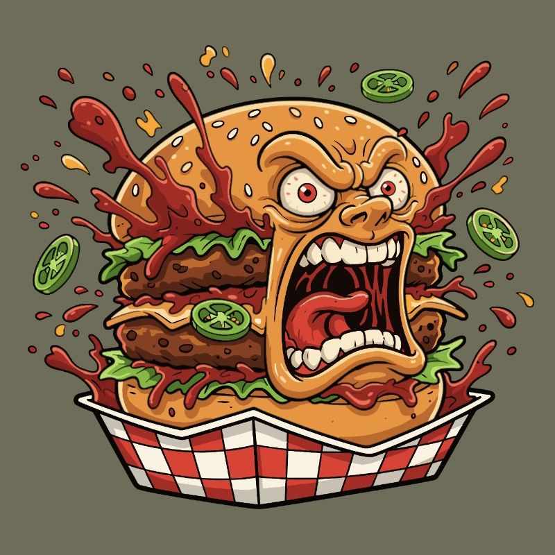 Angry Burger Splash