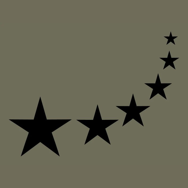 6 stars in bow icon