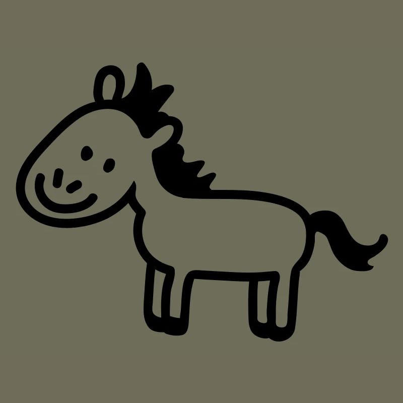 Pony Pferdchen - line