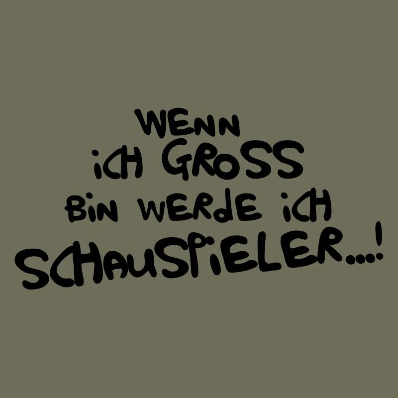 Ich werde Schauspieler