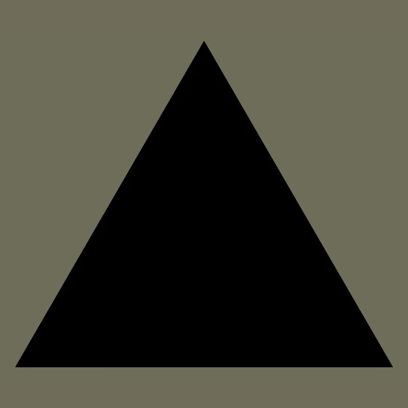 Minimalistic triangle