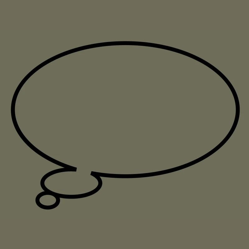 Thinking bubble