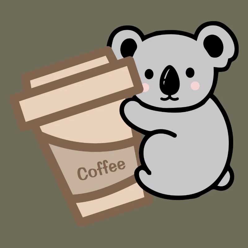 Koala Needs Coffee