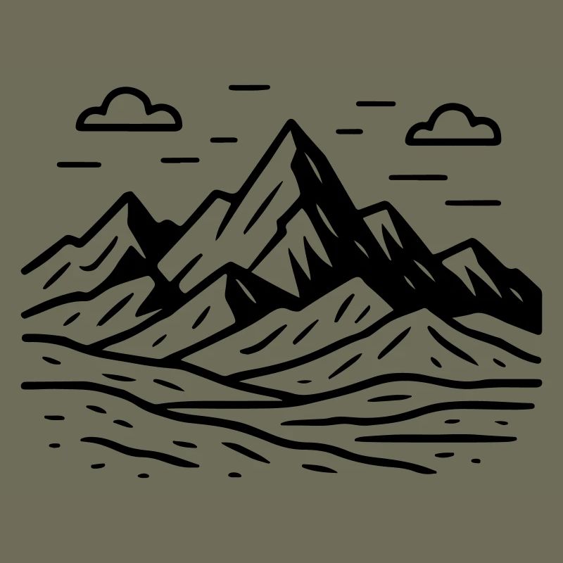 Berg Landschaft