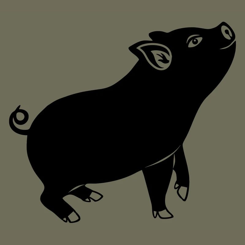 Pig emblem Shadow image